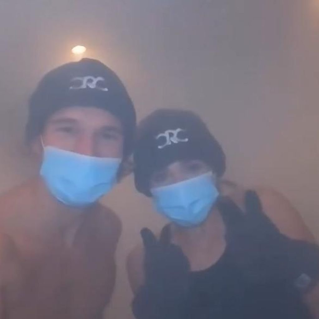 Anna Strigl und ihr Freund Felix Klingler, Dezember 2024