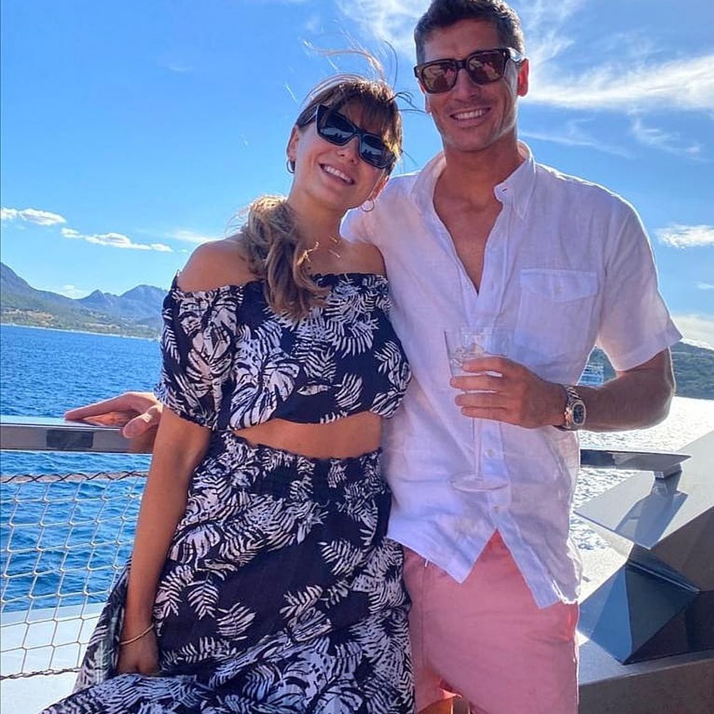 Anna und Robert Lewandowski im September 2020