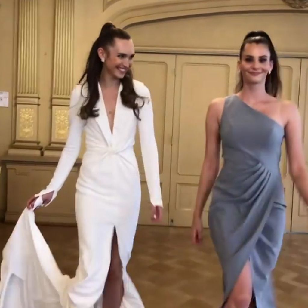 Betty Taube und Anna Wilken auf ihrer Hochzeit