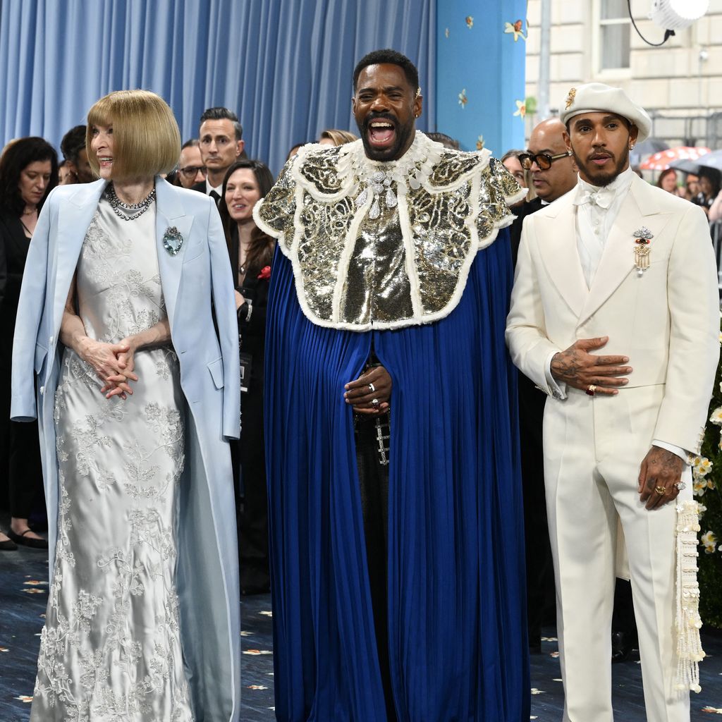 Anna Wintour, Colman Domingo und Lewis Hamilton bei der Met Gala 2025