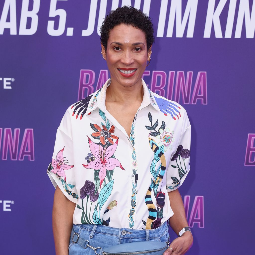Annabelle Mandeng bei der Berlin-Premiere von "Ballerina" im Mai 2025