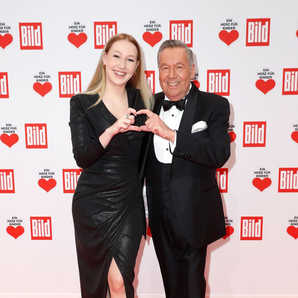 Annalena Kaiser und ihr Vater Roland Kaiser, Dezember 2021