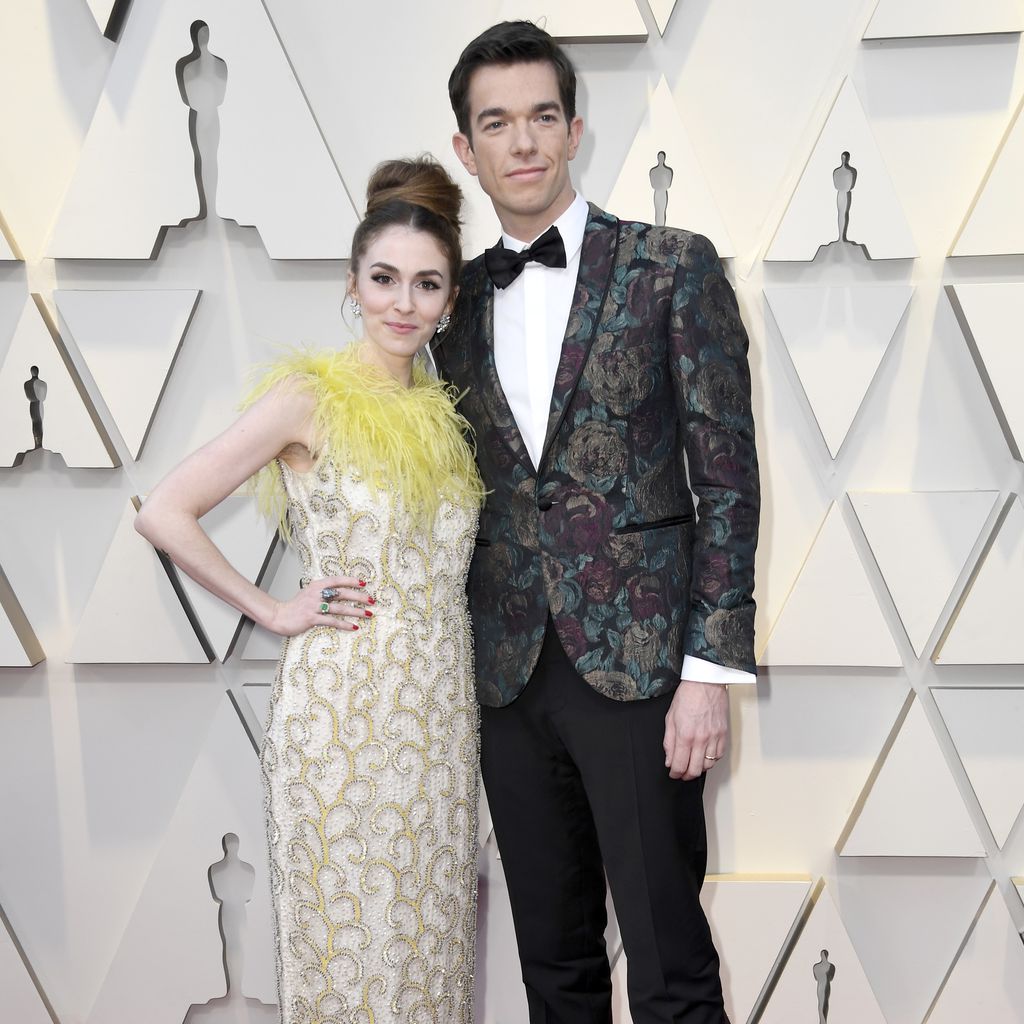 Annamarie Tendler und John Mulaney bei den Oscars 2019