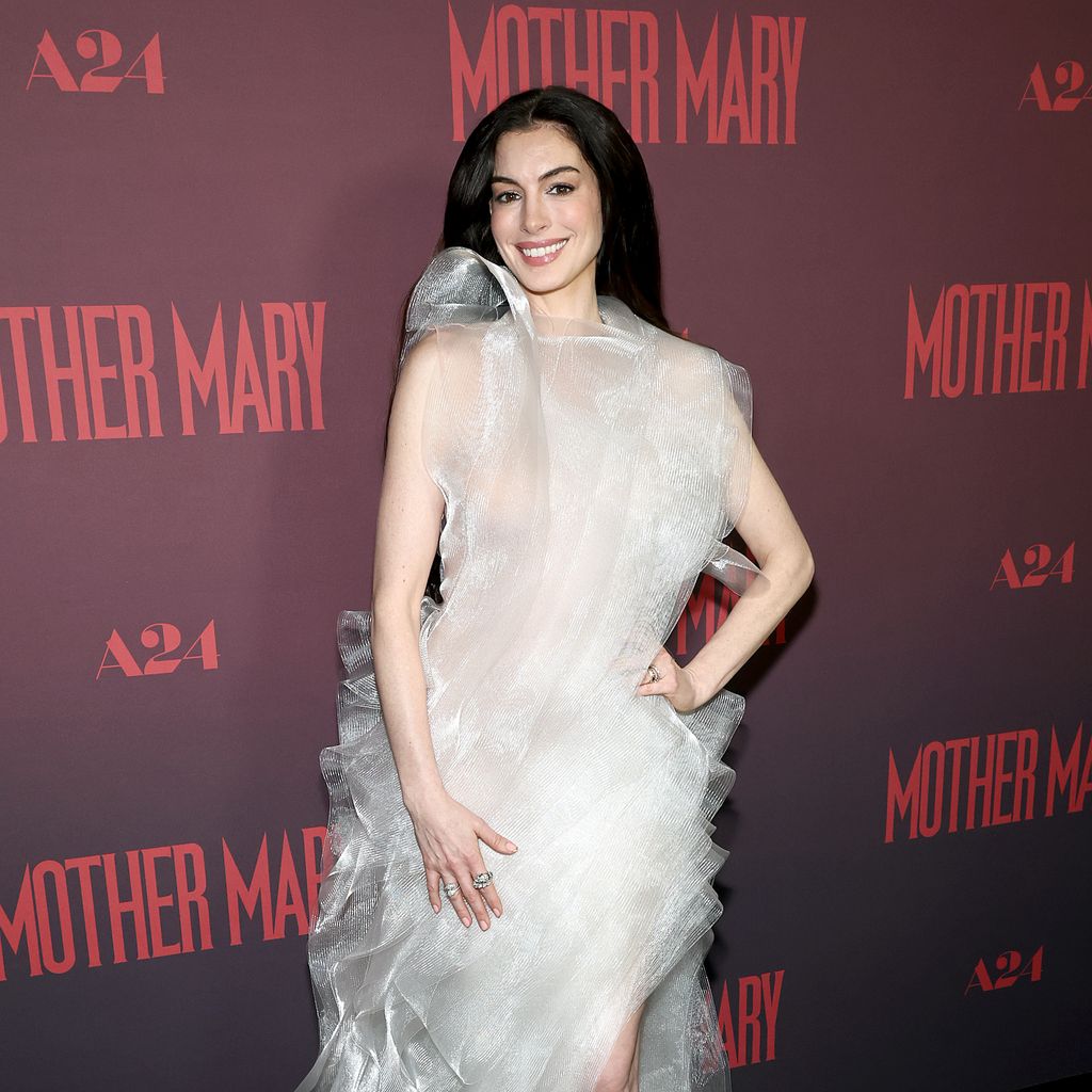 Anne Hathaway bei der New Yorker Premiere von A24s "Mother Mary", 2026