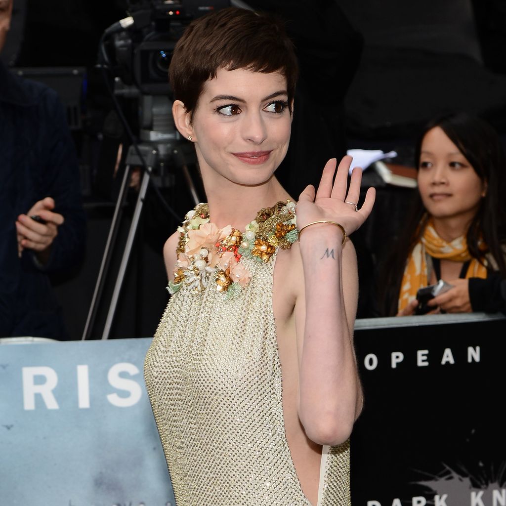 Anne Hathaway auf der Premiere von "The Dark Knight Rises" 2012
