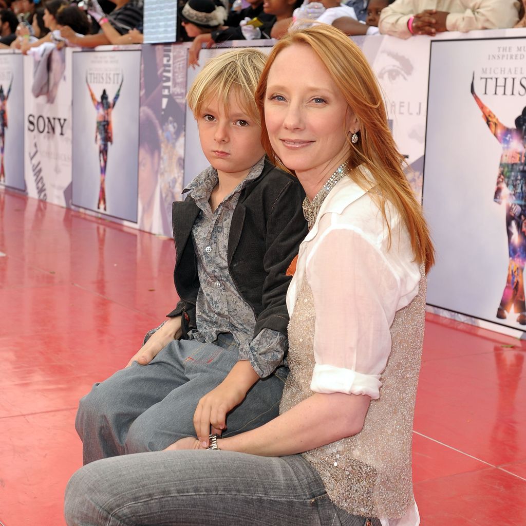 Anne Heche mit ihrem Sohn Homer im Oktober 2009