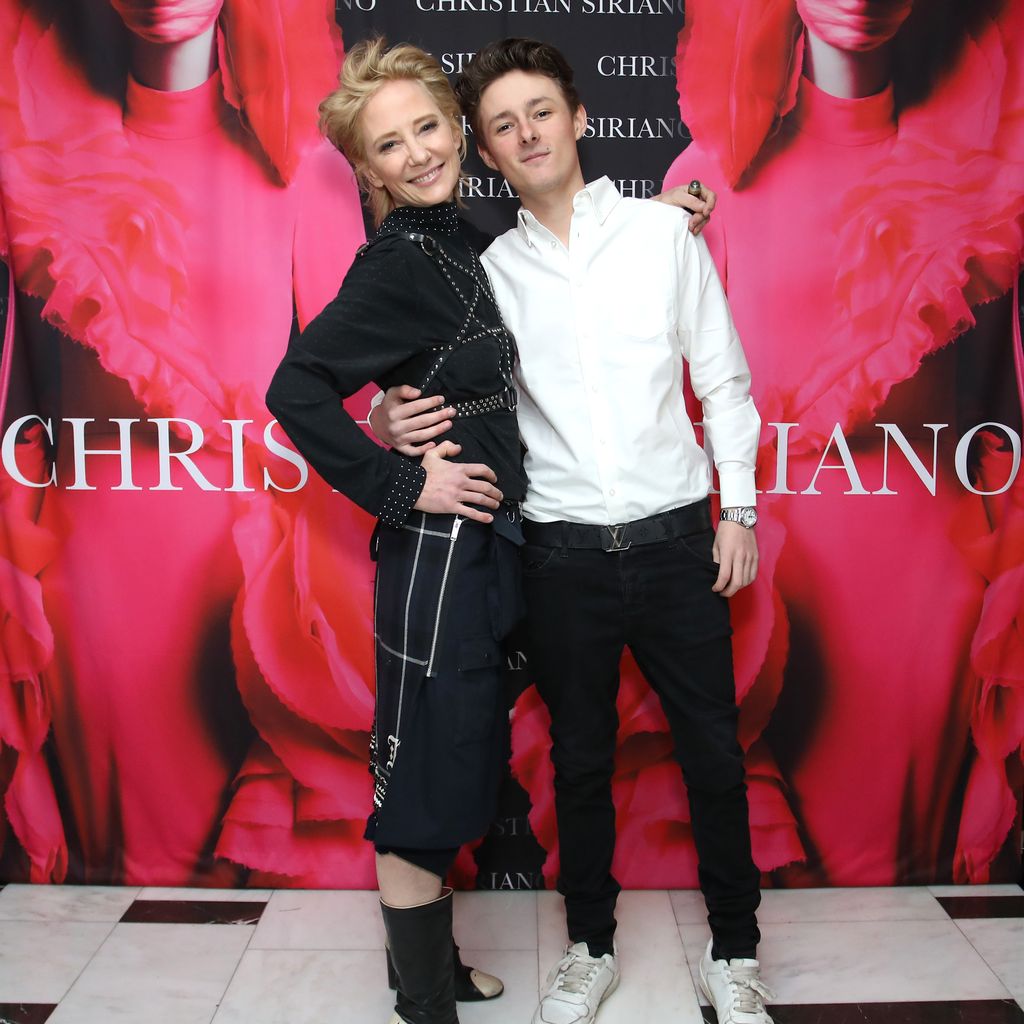 Anne Heche und ihr Sohn Homer im November 2021