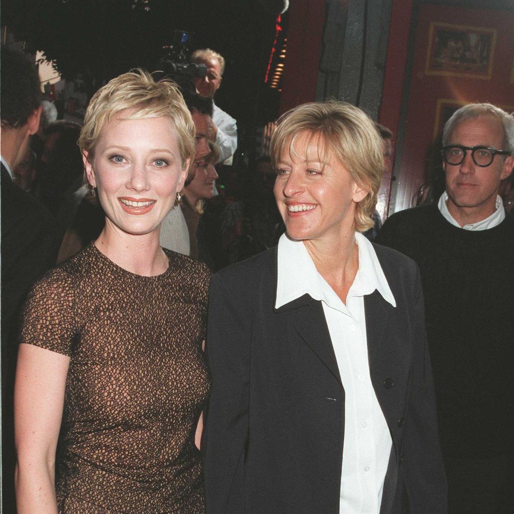 Anne Heche und Ellen DeGeneres, April 1997