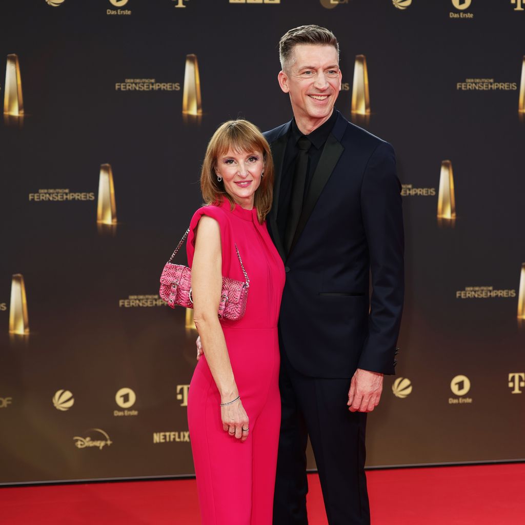 Anne-Katrin und Steffen Hallaschka beim Deutschen Fernsehpreis 2023