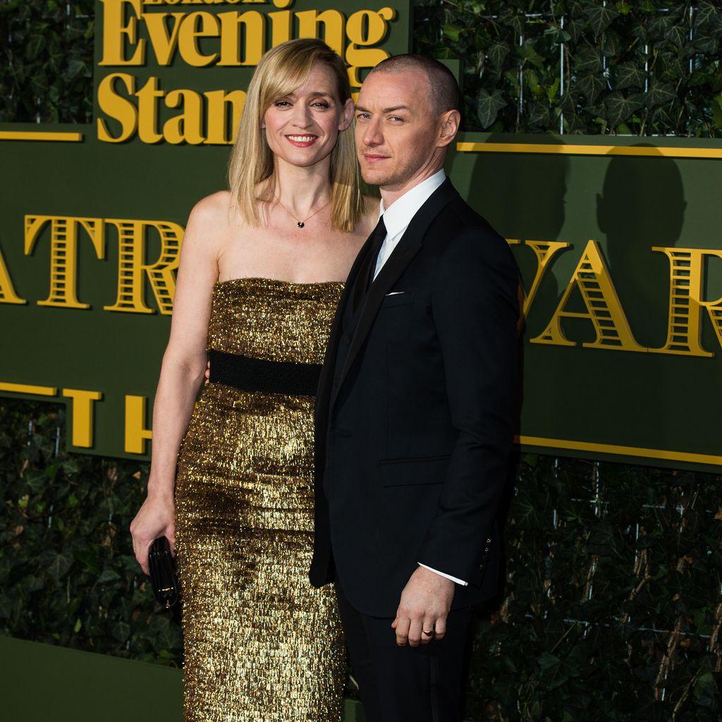 Anne-Marie Duff und James McAvoy 2015 in London