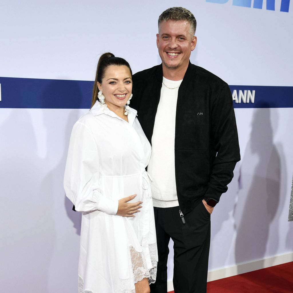 Anne Menden und Gustav Masurek auf der Bertelsmann Party 2025