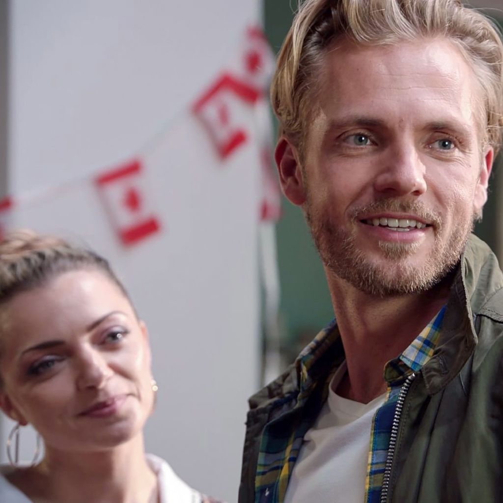 Anne Menden und Niklas Osterloh als Emily und Paul bei GZSZ