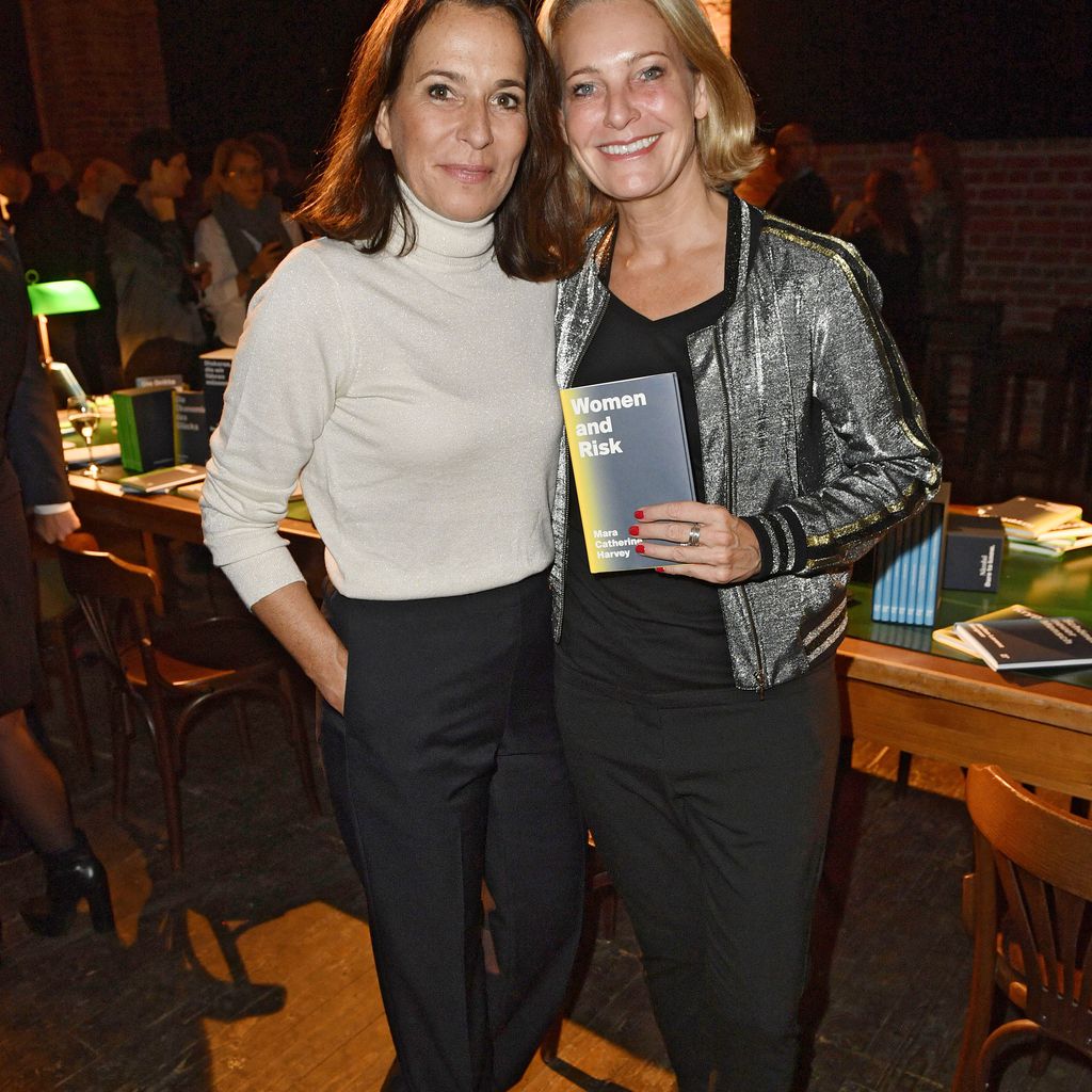 Anne Will mit Gattin Miriam Meckel in Berlin, Oktober 2018