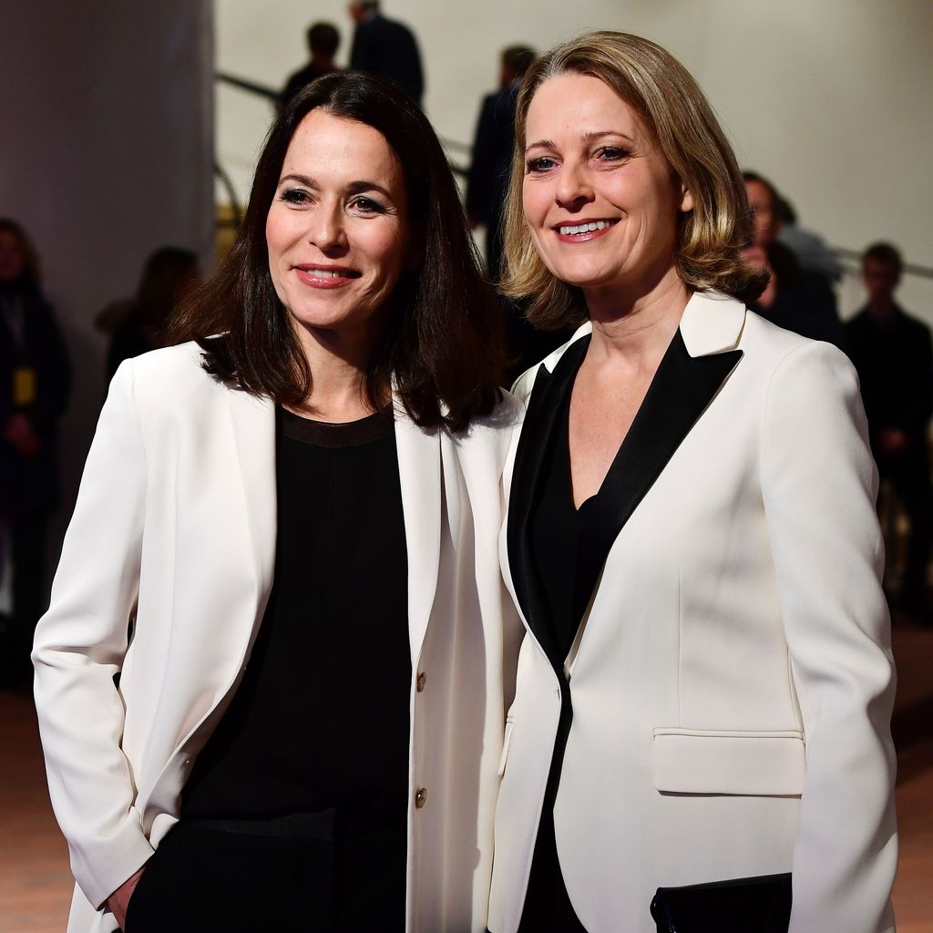 Anne Will und ihre Ex-Frau Miriam Meckel im Januar 2017
