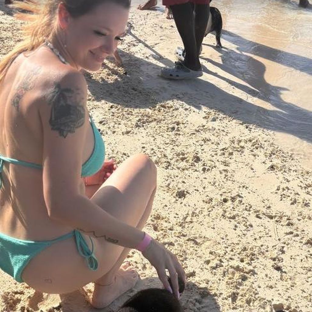 Anne Wünsche auf den Bahamas
