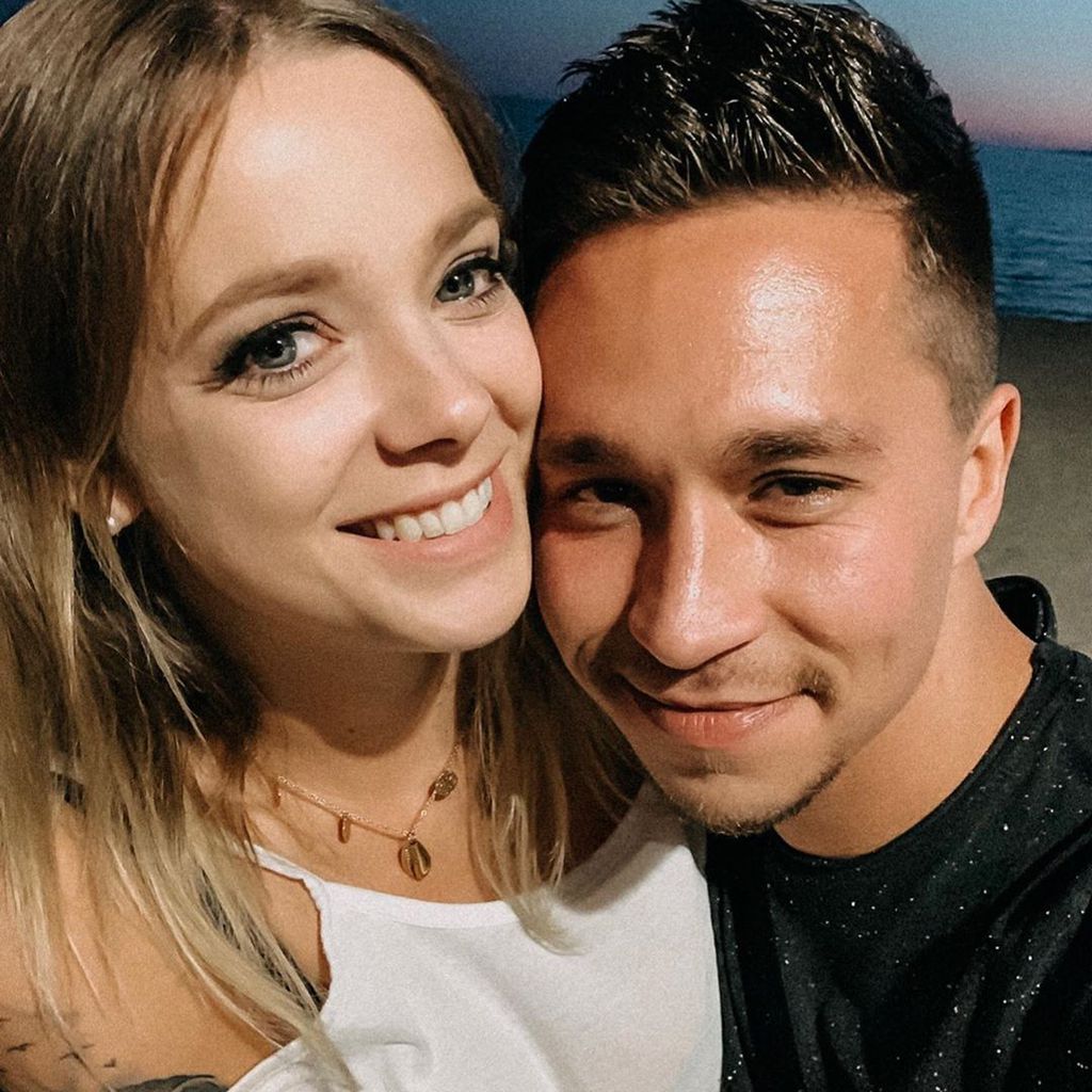 Anne Wünsche und ihr Freund Karim