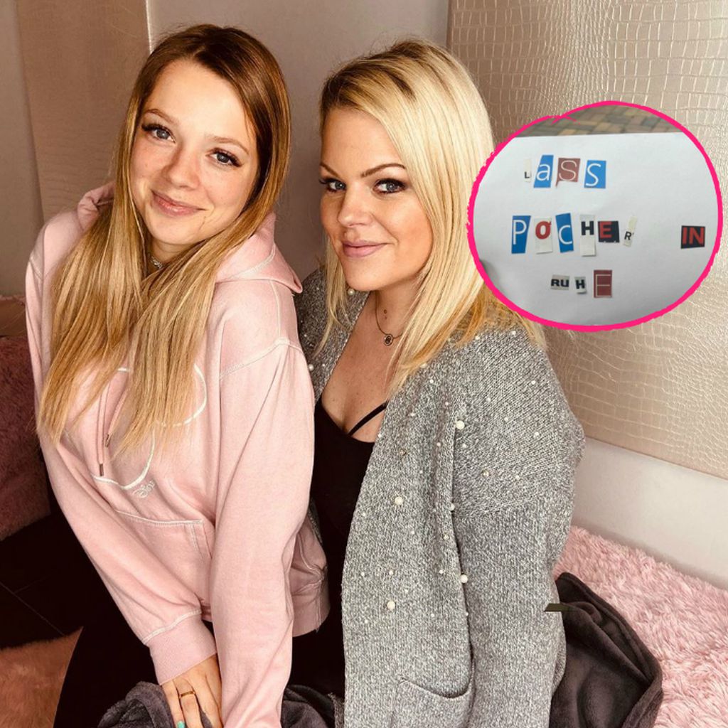 Anne Wünsche und ihre Freundin Kim Zarwell