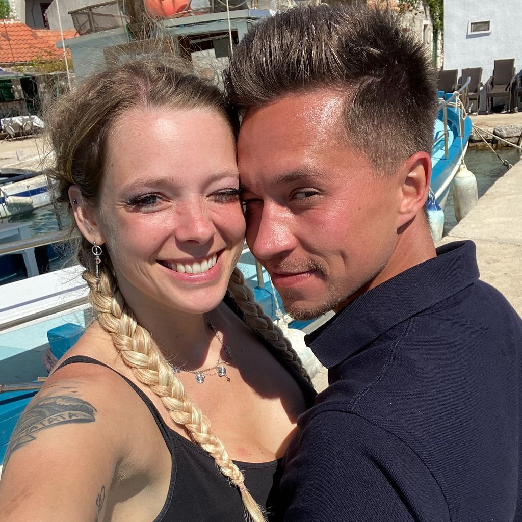 Anne Wünsche und Karim El Kammouchi