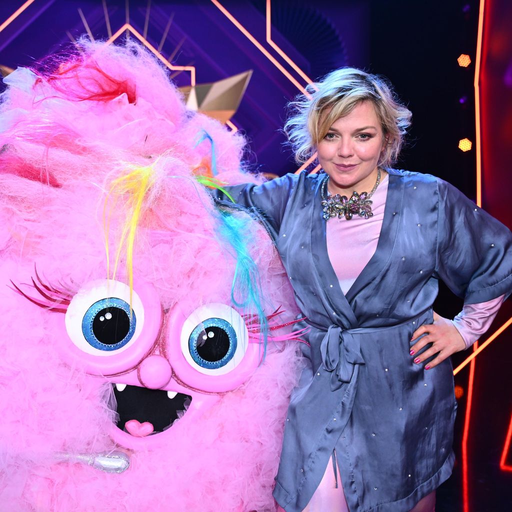 Annett Louisan als die Zuckerwatte bei "The Masked Singer"