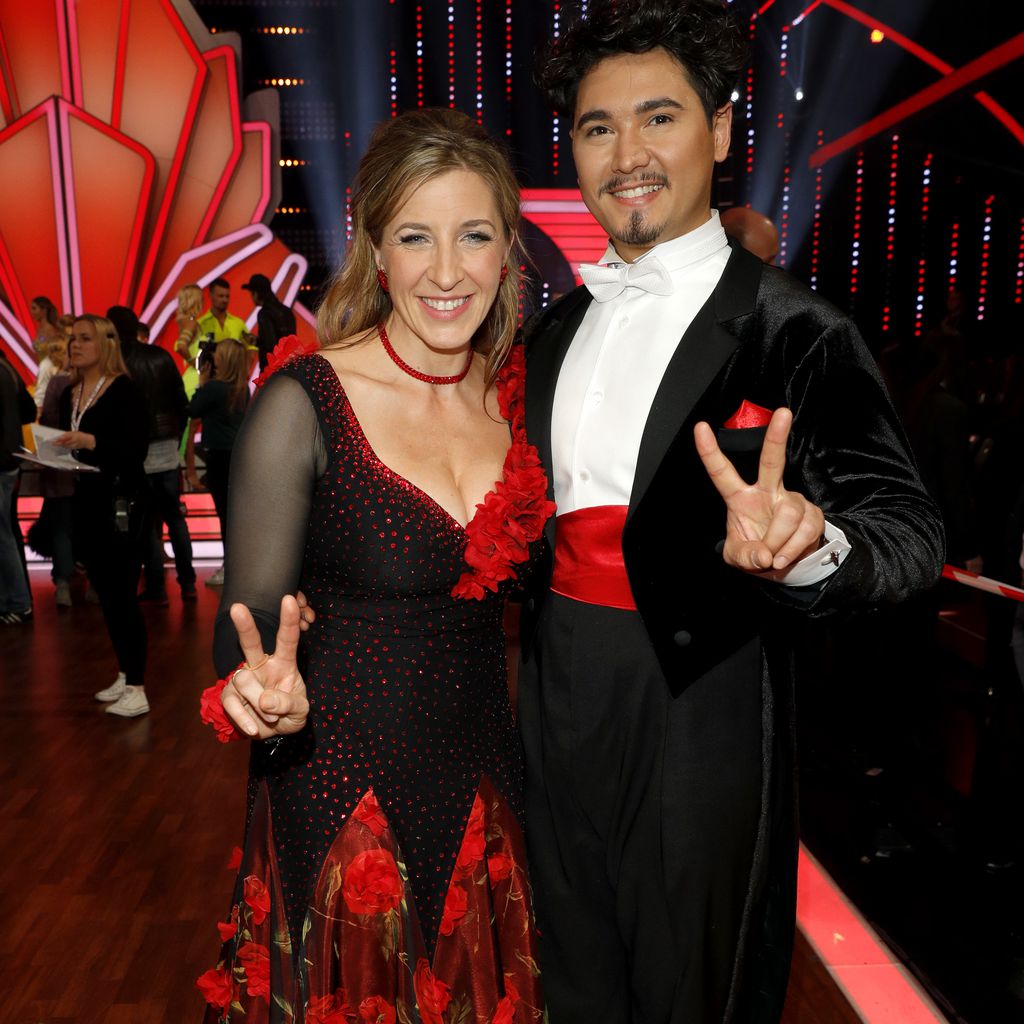 Anni Friesinger-Postma und Erich Klann bei "Let's Dance"
