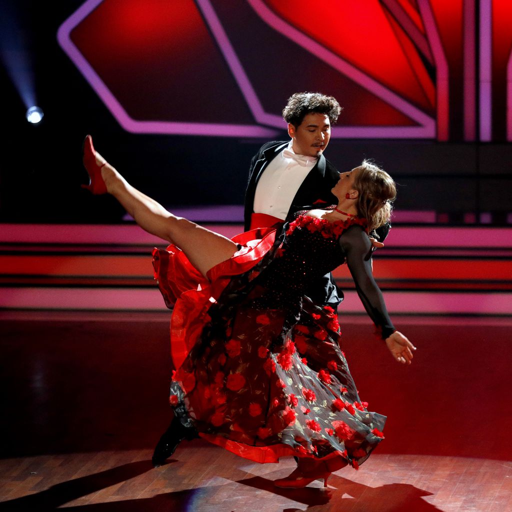 Anni Friesinger-Postma und Erich Klann bei "Let's Dance"