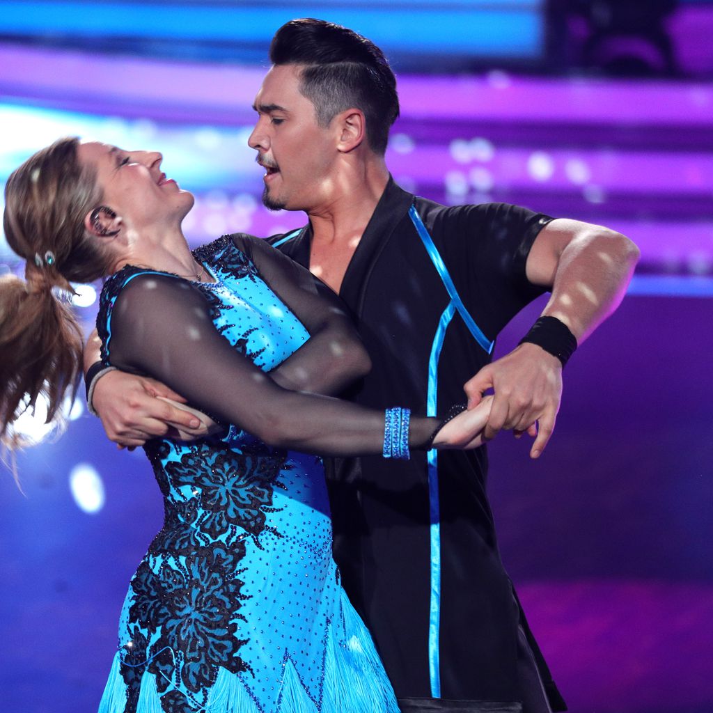 Anni Friesinger und Erich Klann bei "Let's Dance"