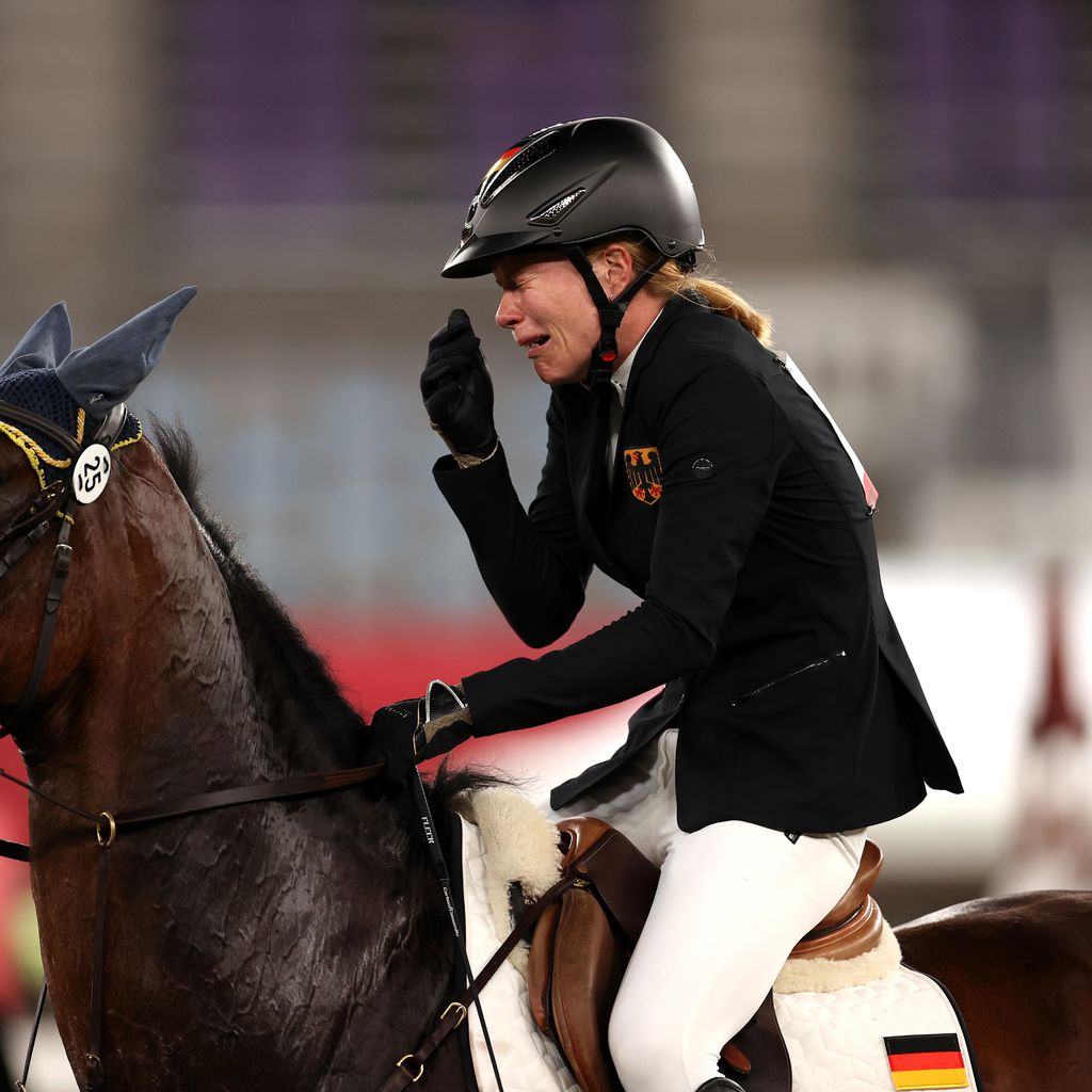 Fünfkämpferin Annika Schleu, Olympia 2021