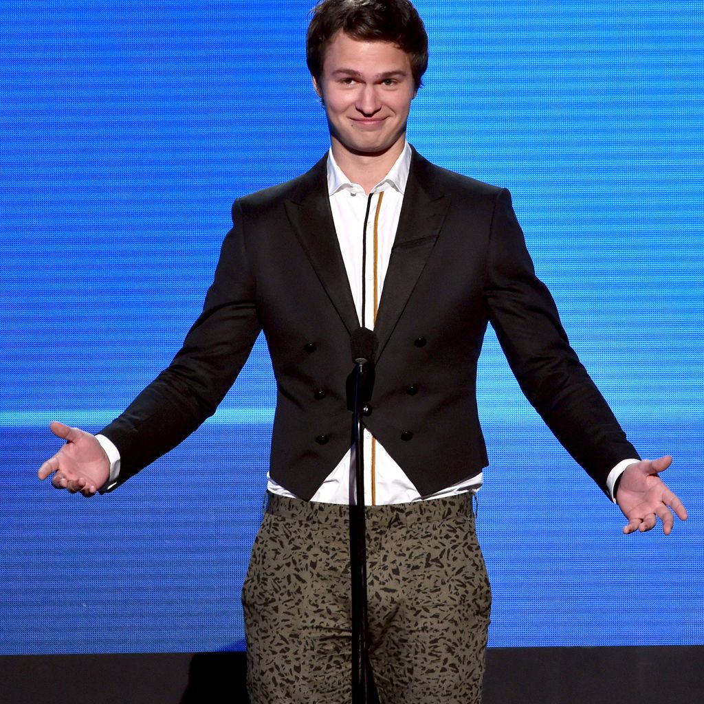 Ansel Elgort bei den American Music Awards in L.A. im November 2014