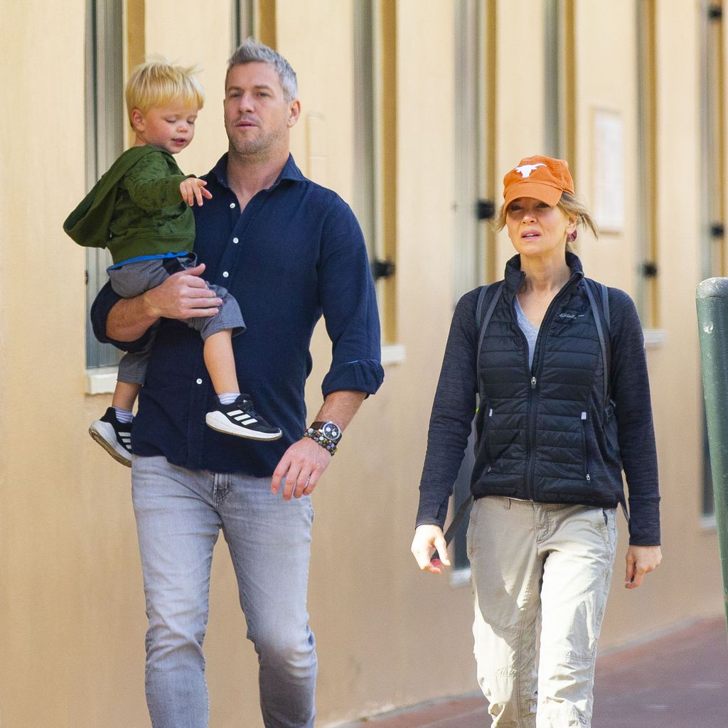 Ant Anstead mit Renée Zellweger und seinem Sohn Hudson