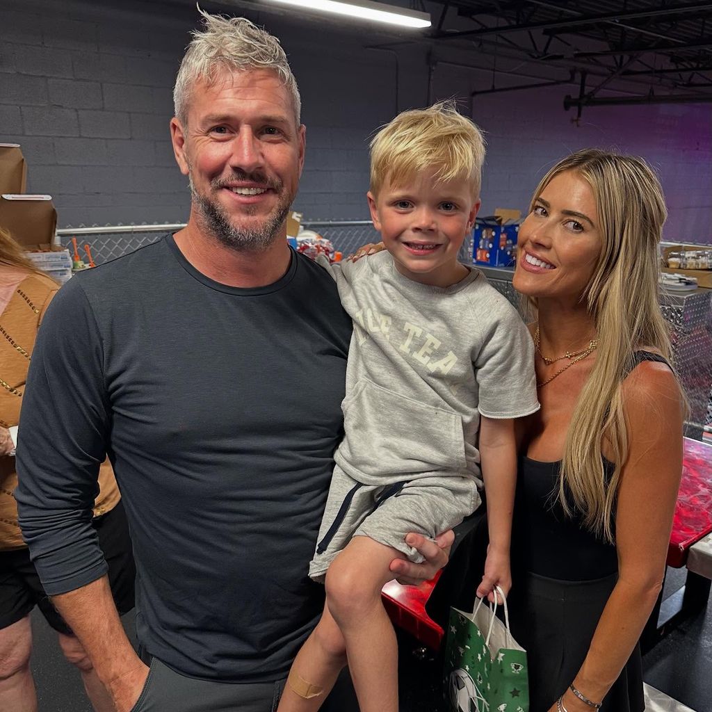 Ant Anstead und Christina Haack mit Sohn Hudson, September 2025