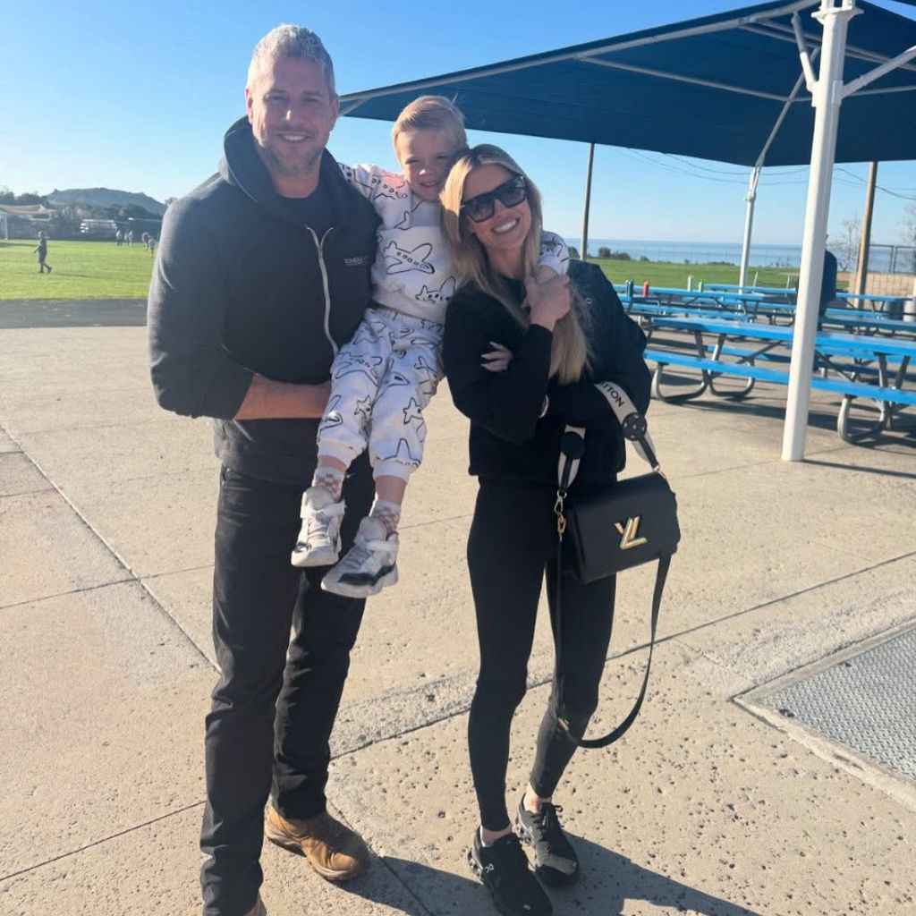 Ant Anstead, Christina Haack und Sohn Hudson, März 2025