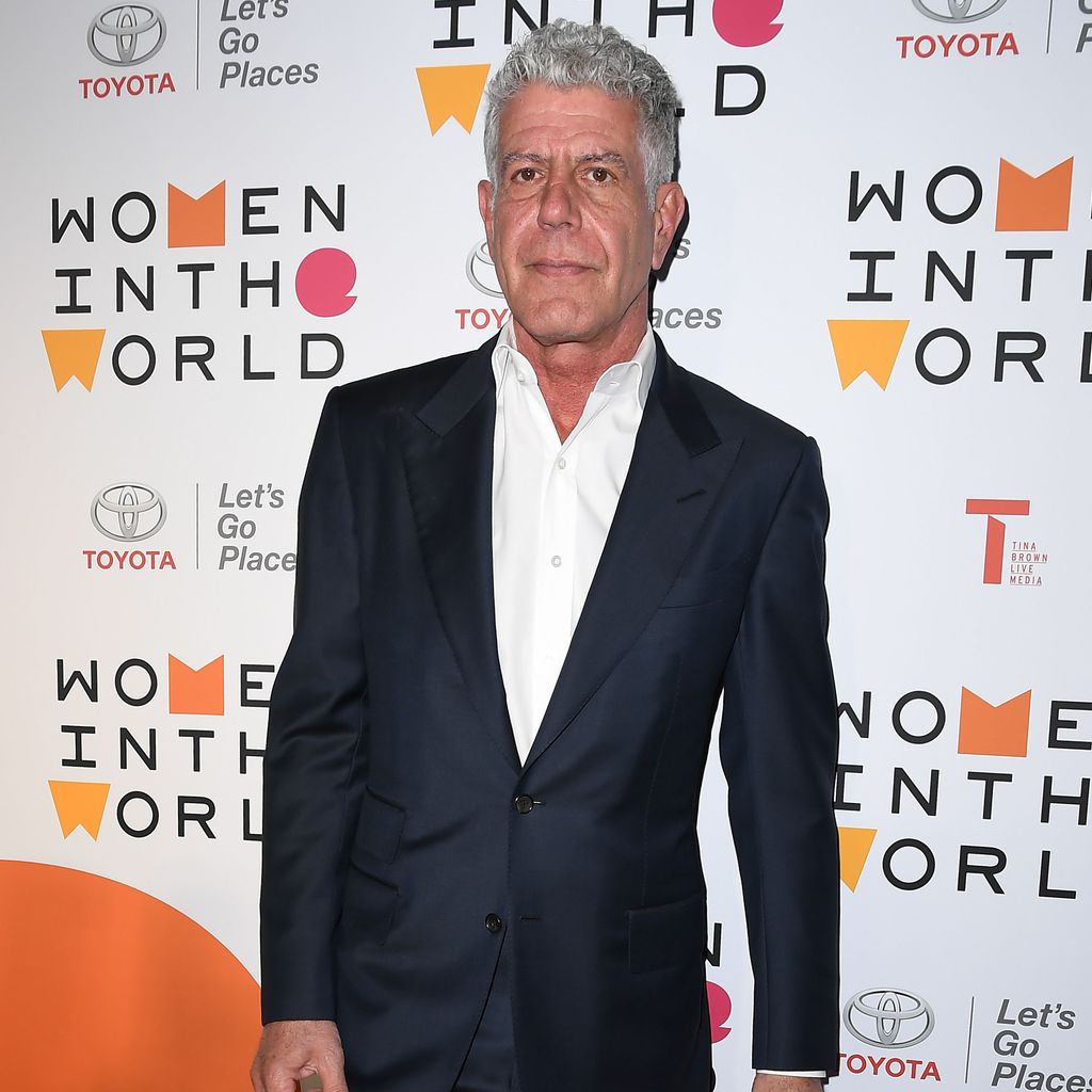 Anthony Bourdain beim Women In The World Summit 2018