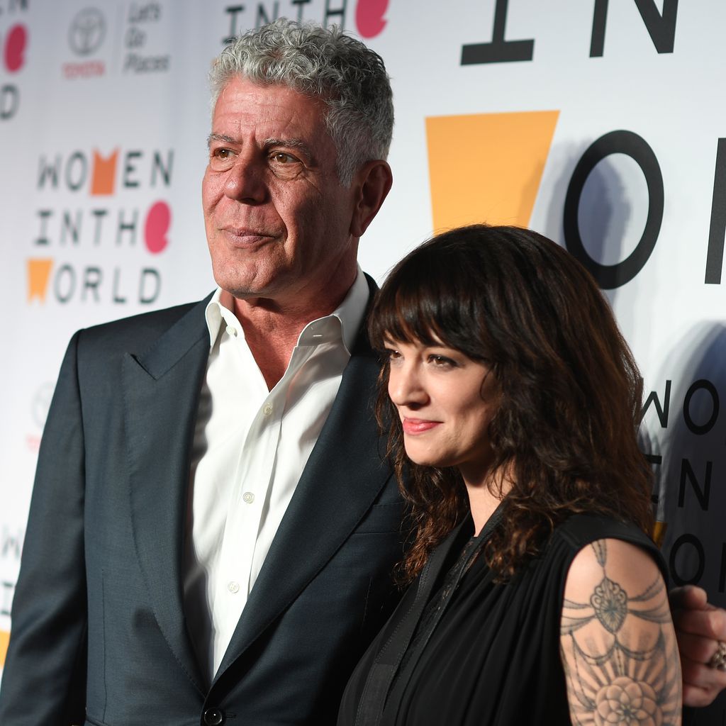 Starkoch Anthony Bourdain und Schauspielerin Asia Argento