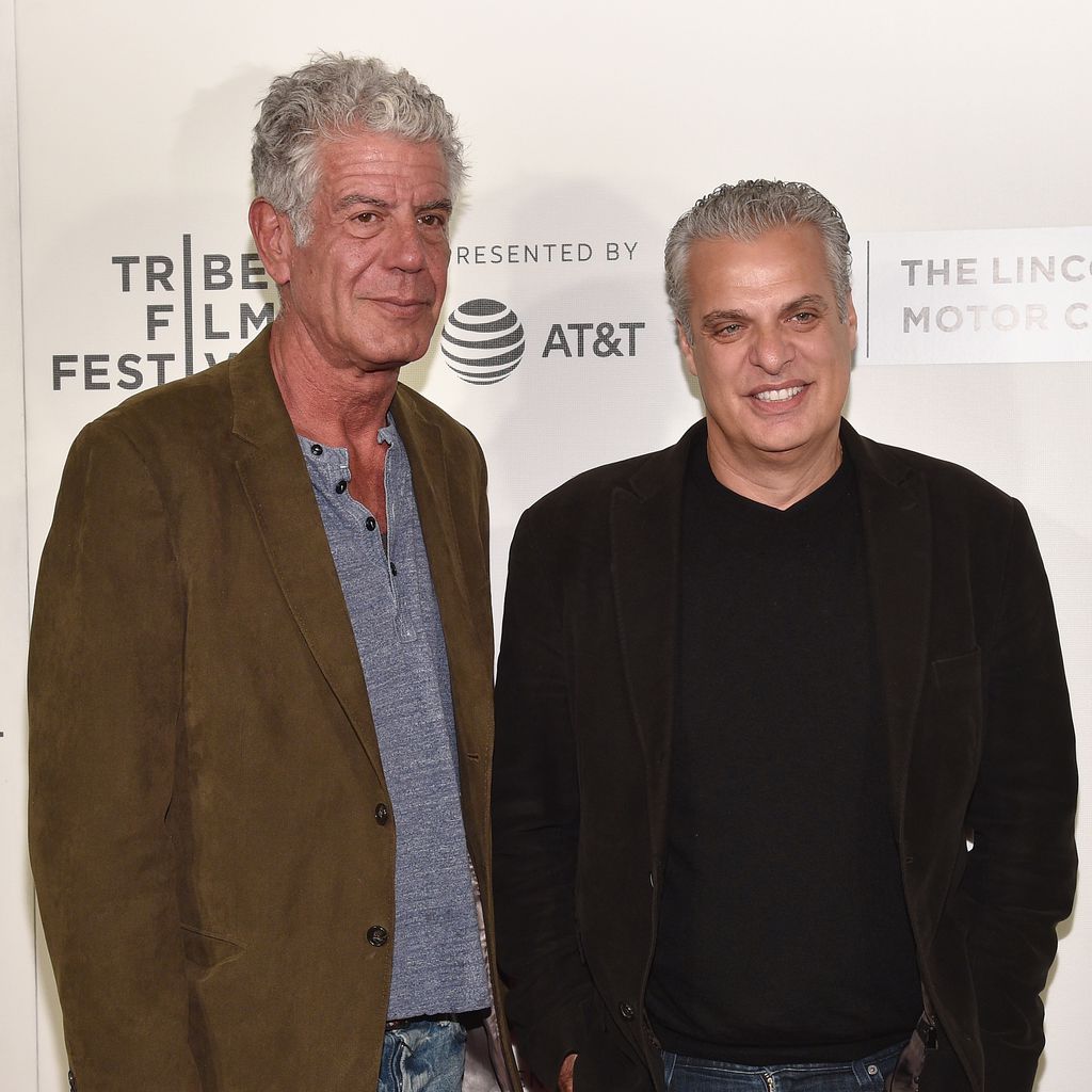 Anthony Bourdain und Eric Ripert bei der "WASTED! The Story Of Food Waste"-Premiere in NY