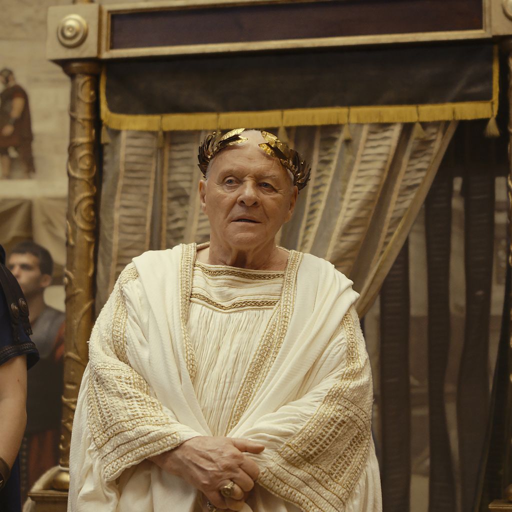 Anthony Hopkins in "Those About to Die", 2024