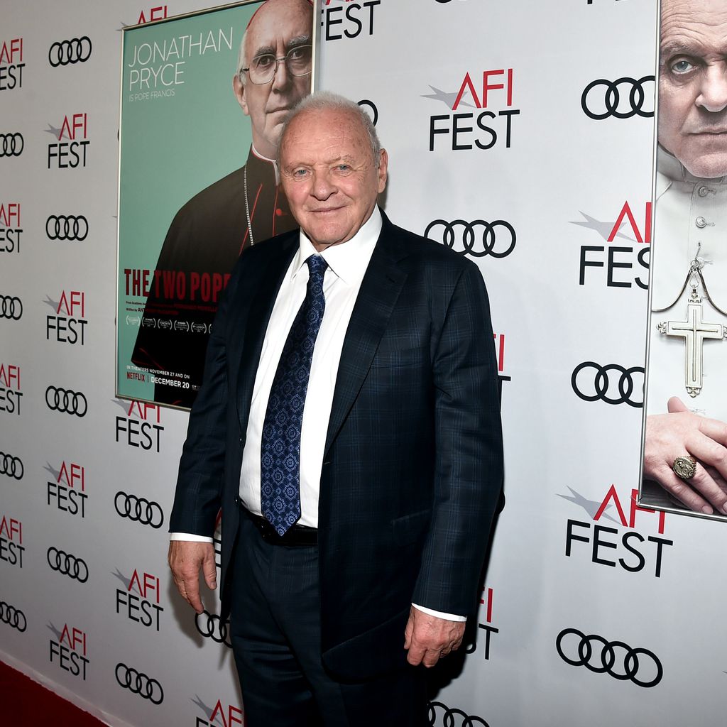 Anthony Hopkins bei der Premiere von "The Two Popes" im November 2019