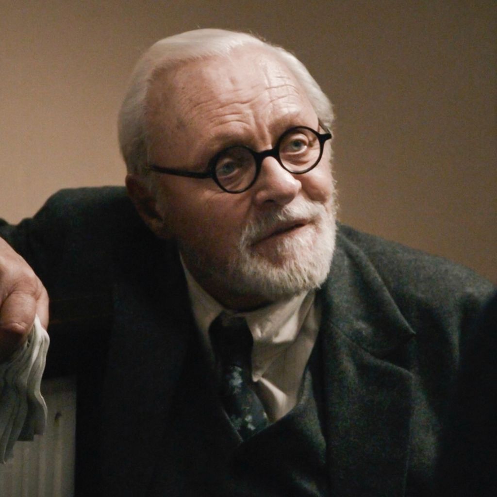 Anthony Hopkins in "Freud's Last Session"