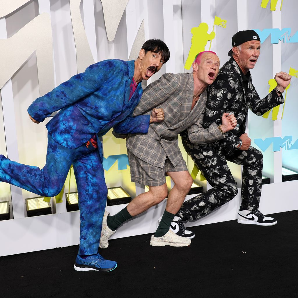 Anthony Kiedis, Flea und Chad Smith von den Red Hot Chili Peppers