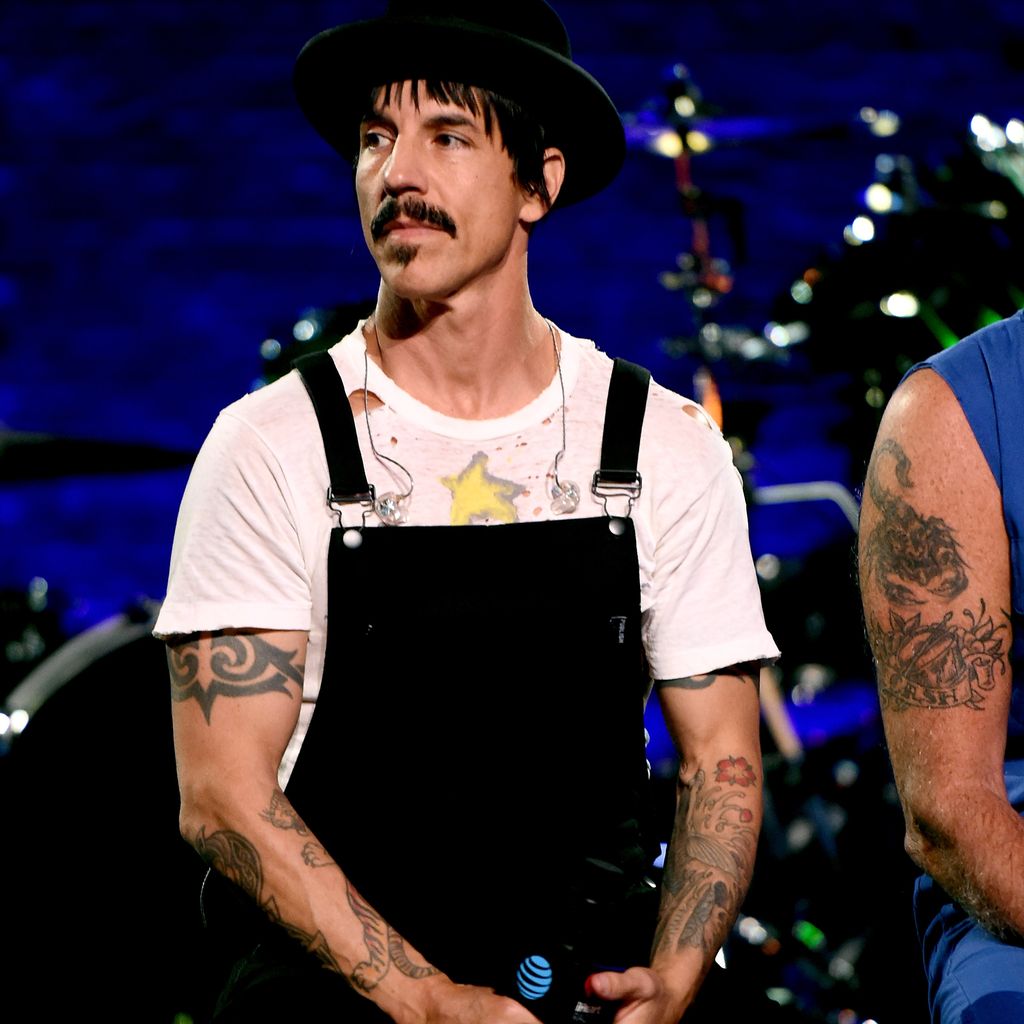 Anthony Kiedis bei der Red Hot Chili Peppers Album Release Party in Burbank, California