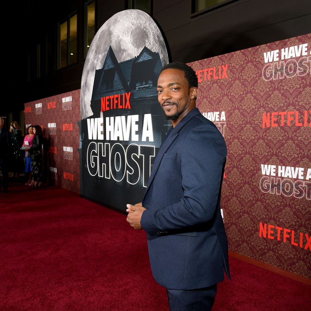 Anthony Mackie bei der Premiere von "We have A Ghost" 2023