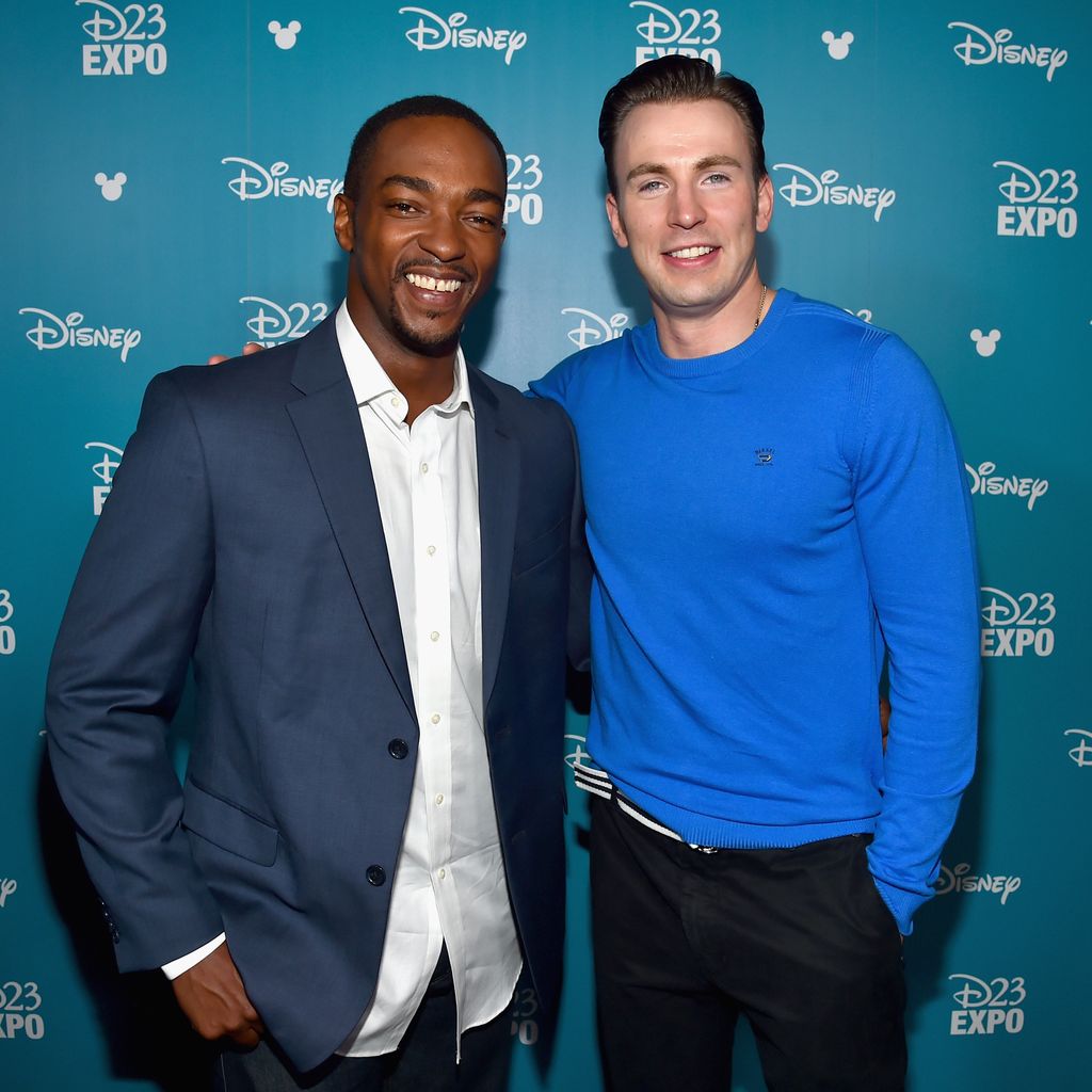 Anthony Mackie und Chris Evans, Schauspieler