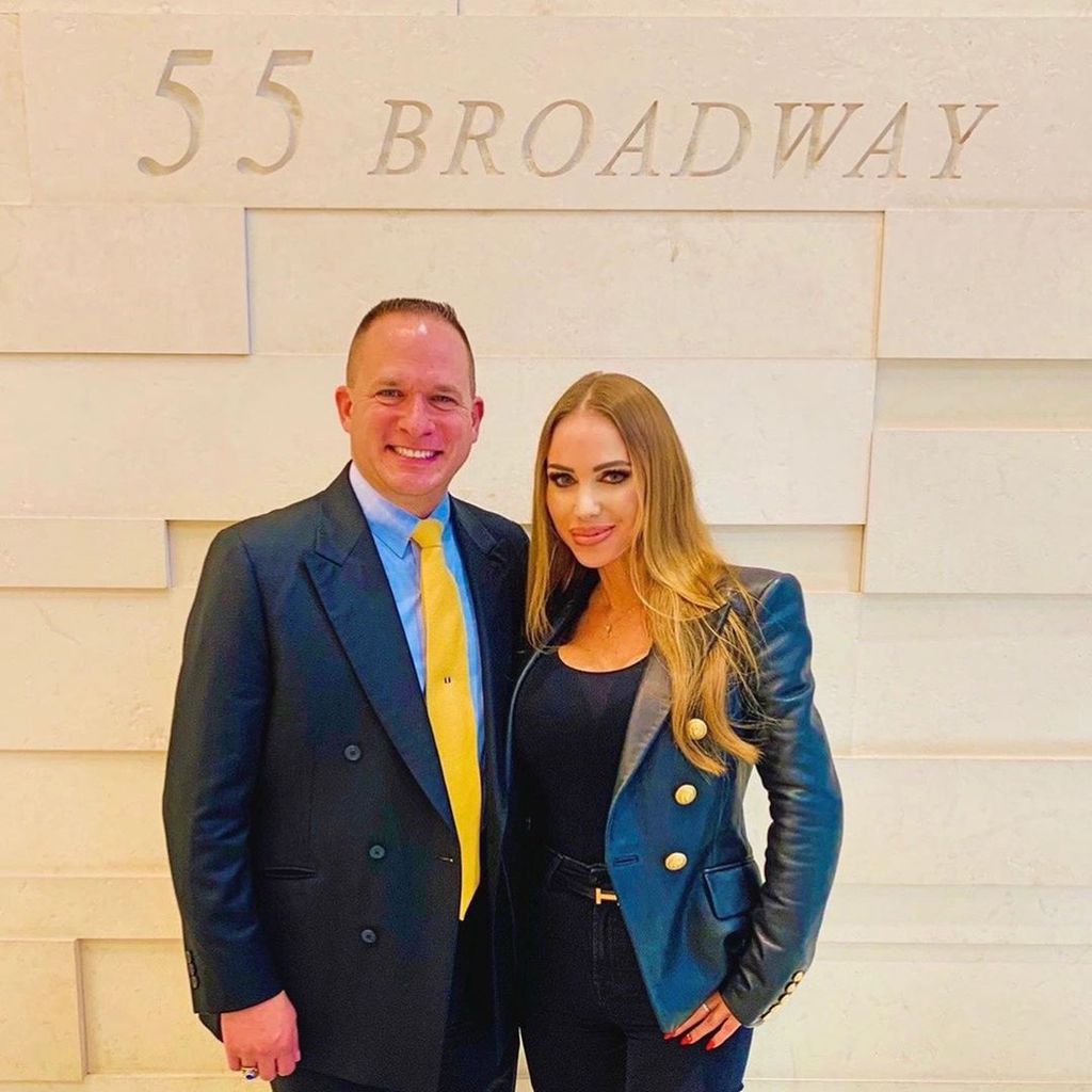 Anthony Raganella und Annina Ucatis im Hauptquartier des New York Police Departments
