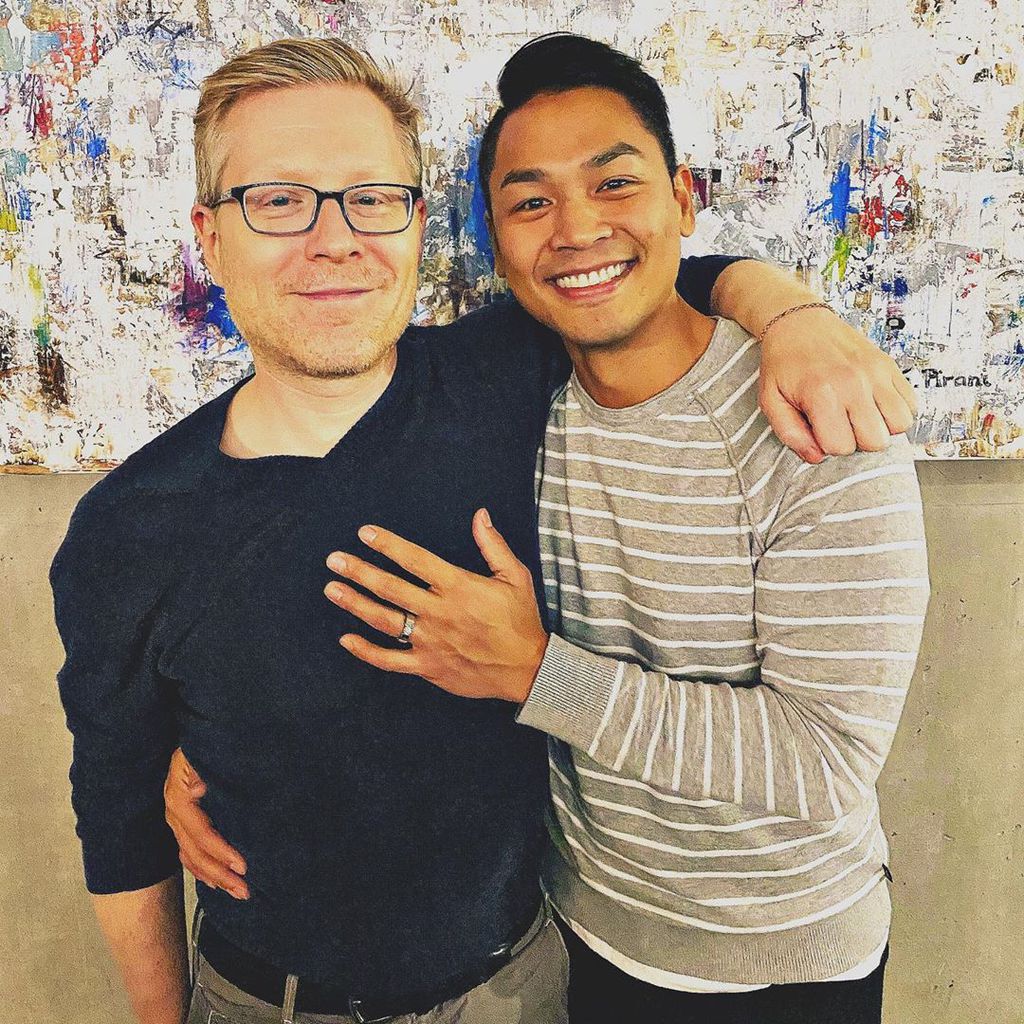 Anthony Rapp und Ken Ithiphol, November 2019