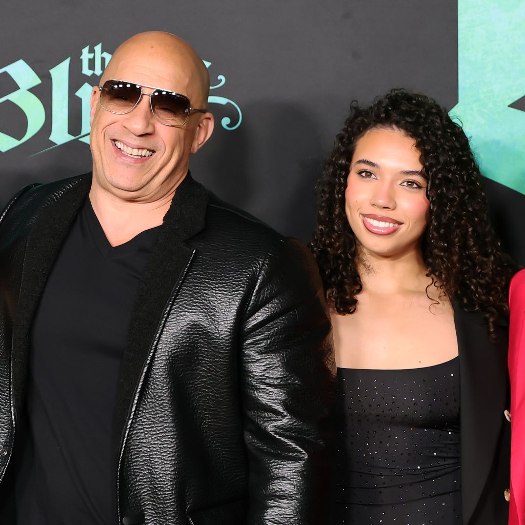 Anthony Russo, Ann Russo, Vin Diesel, Hania Riley Sinclair und Frank E. Flowers bei der Weltpremiere von "The Bluff", Februar 2026