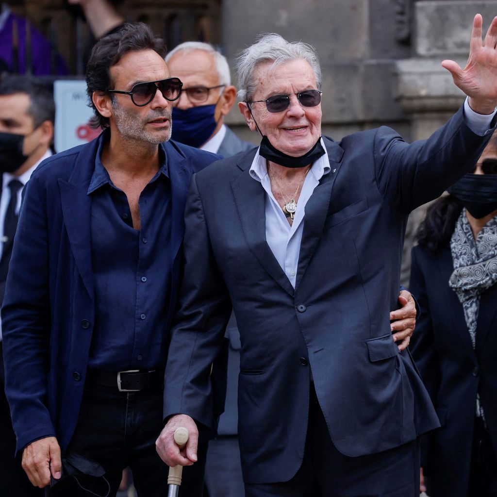 Anthony und Alain Delon im September 2021