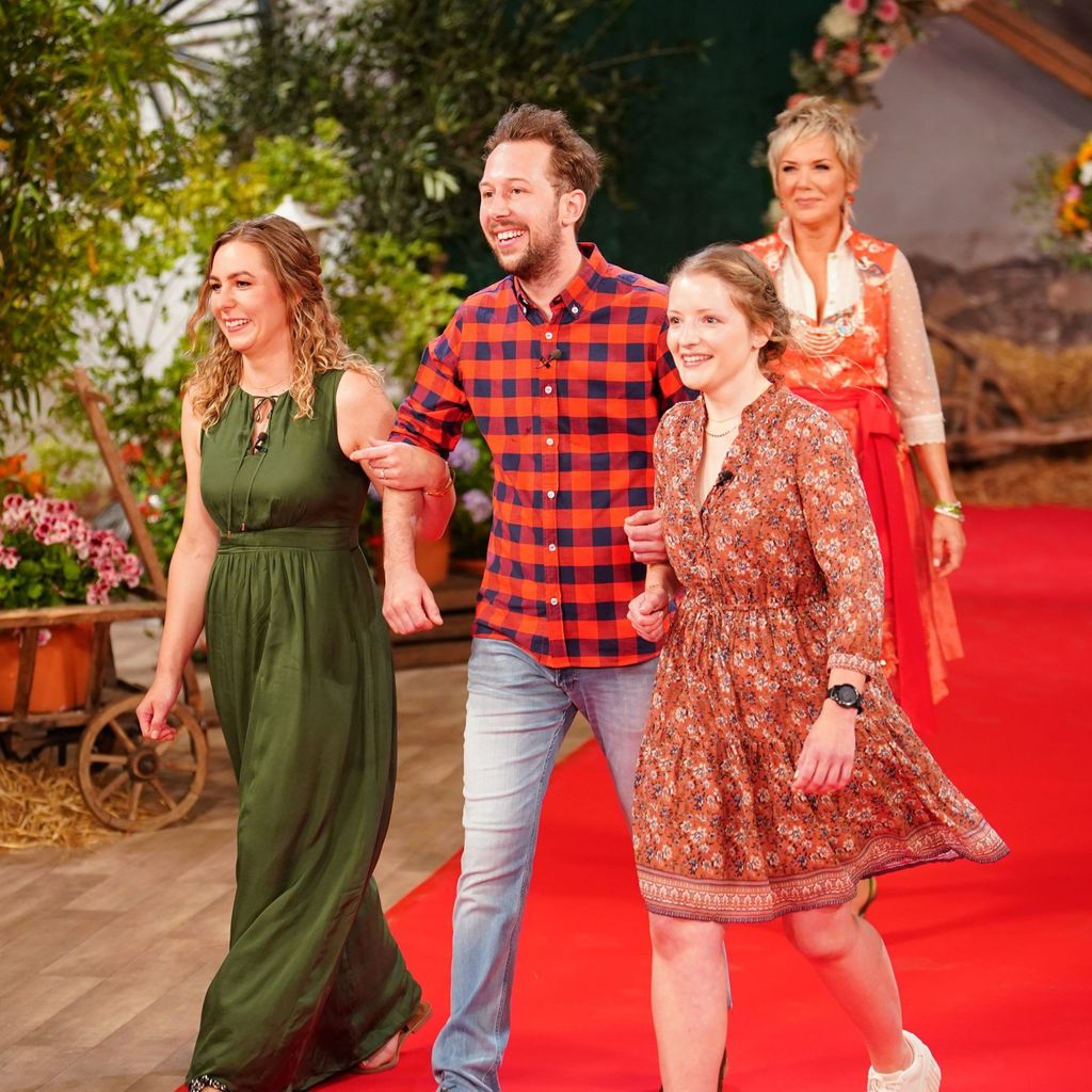 Antje, Katharina und Arne bei "Bauer sucht Frau"