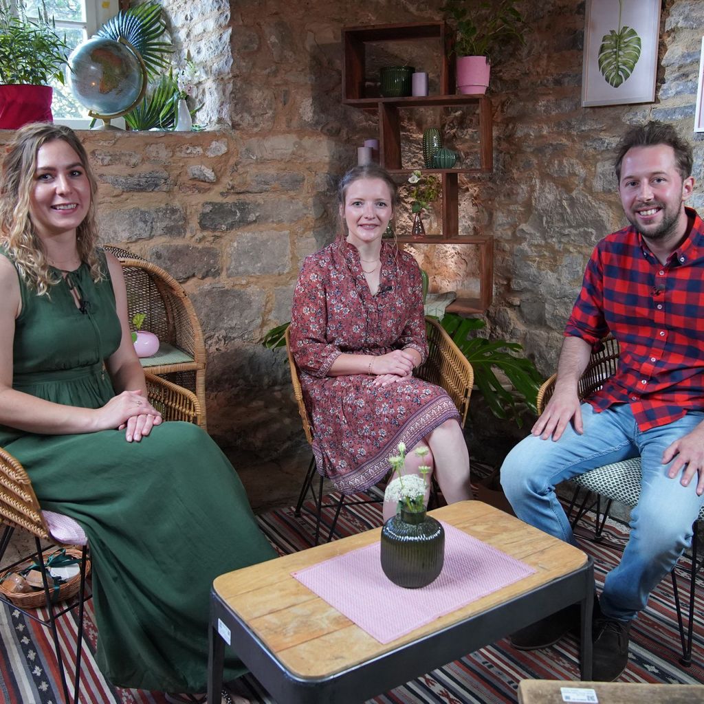 Antje, Katharina und Arne bei "Bauer sucht Frau"