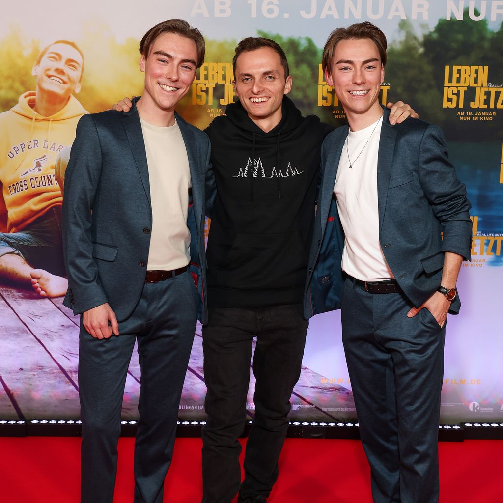 Anton Fuchs, Johannes Mickenbecker und Richard Fuchs, Januar 2025