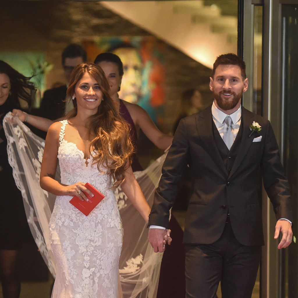 Antonella Roccuzzo und Lionel Messi