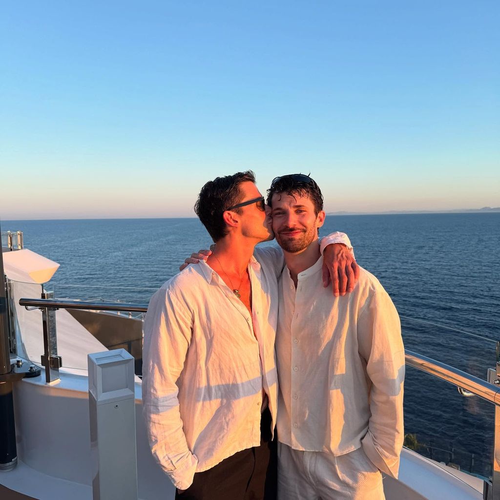 Antoni Porowski und Zacharias Niedzwiecki, Juni 2025
